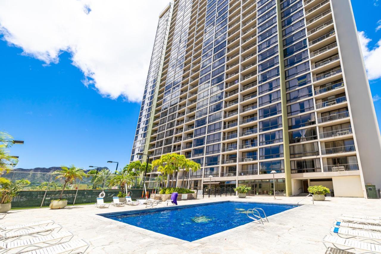 Beautiful Mountain View In Waikiki Sunset With Parking Apartman Honolulu Kültér fotó